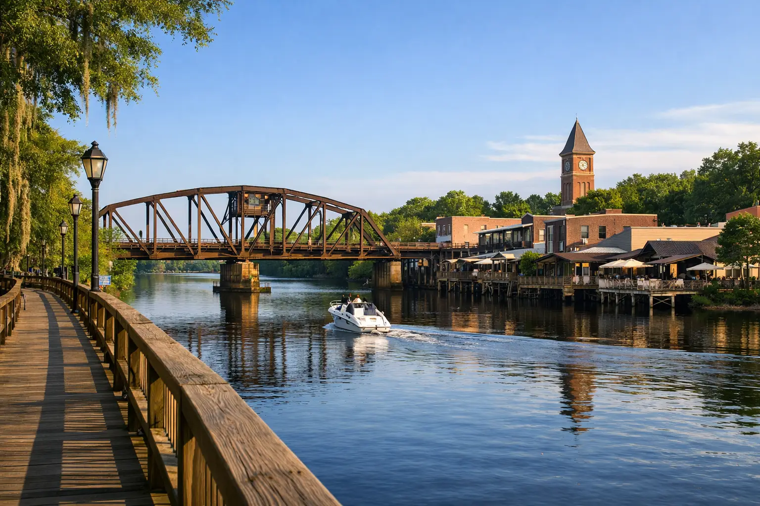 Conway, South Carolina Riverfront Downtown