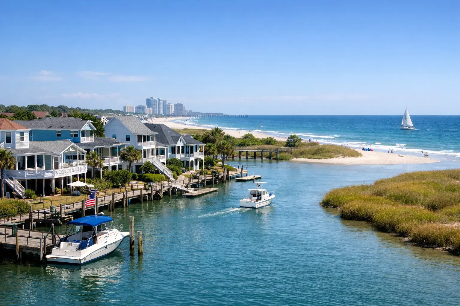 Best Towns for Coastal Living Near Myrtle Beach