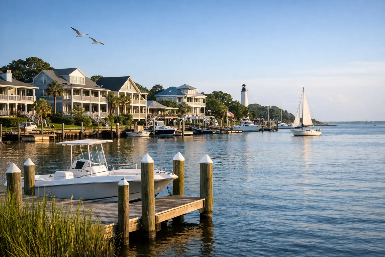 Southport Waterfront Homes and Coastal Life