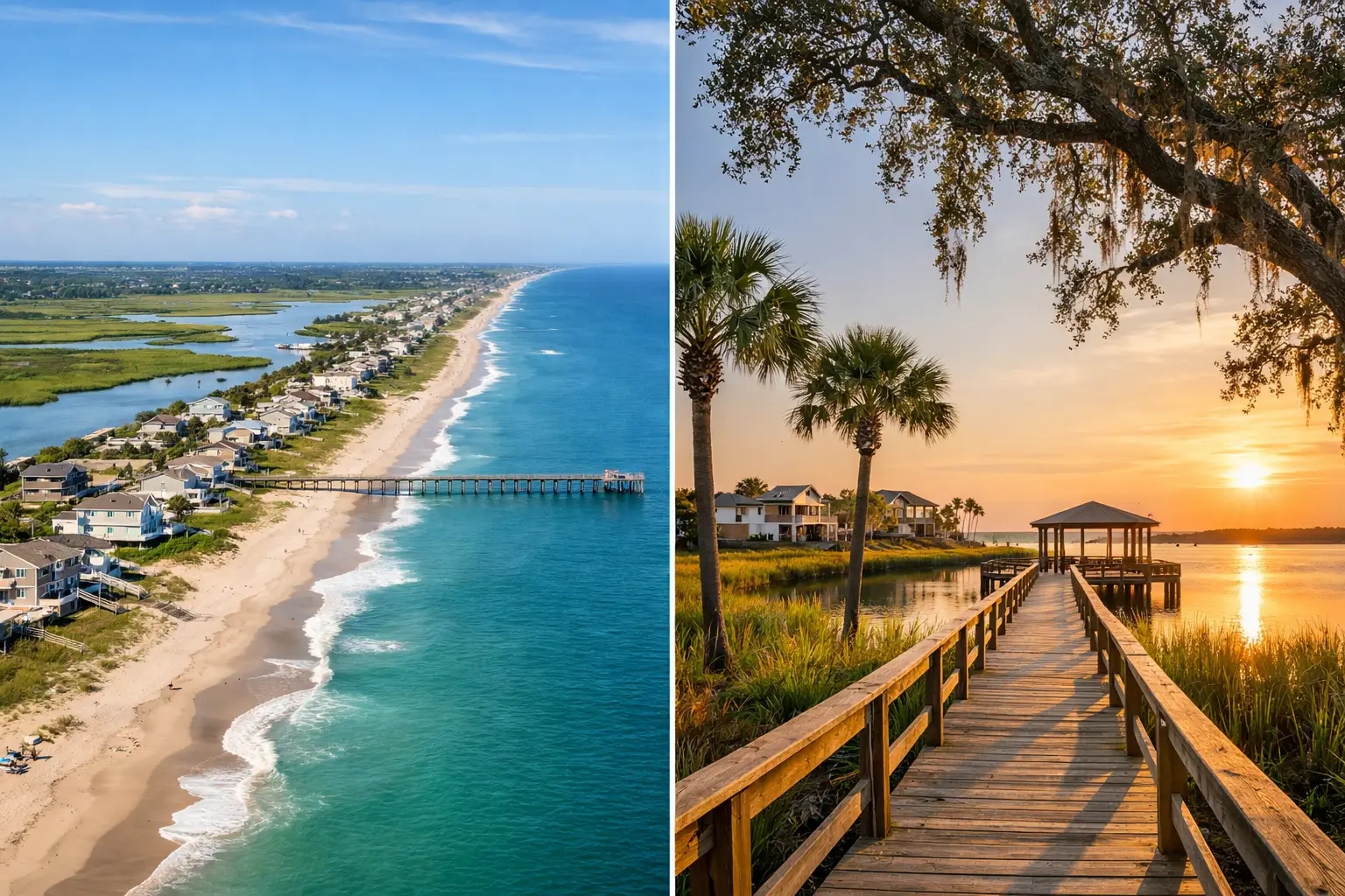 North Carolina Versus South Carolina: Coastal Living