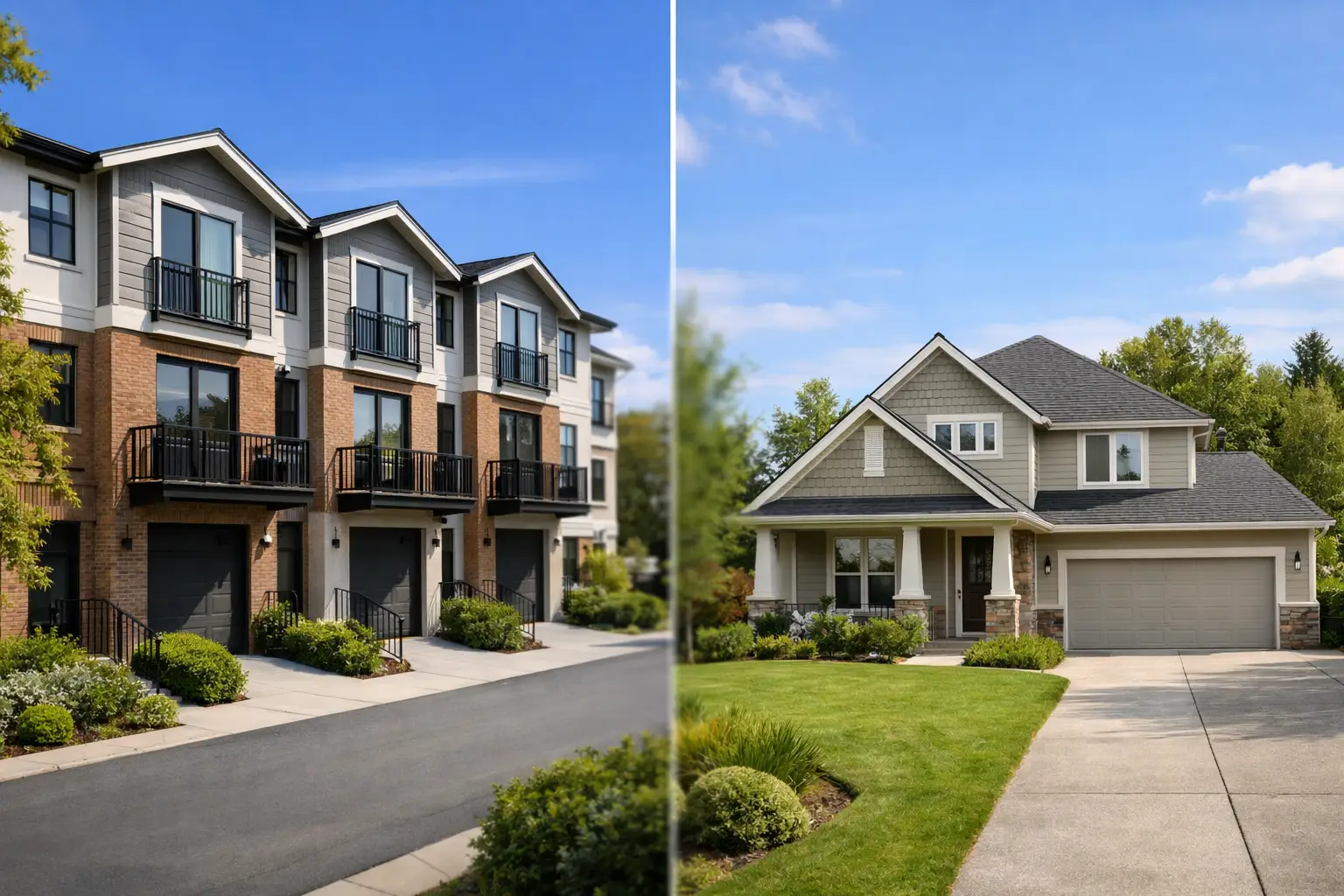 Townhome vs Single Family: Which Fits You Best?