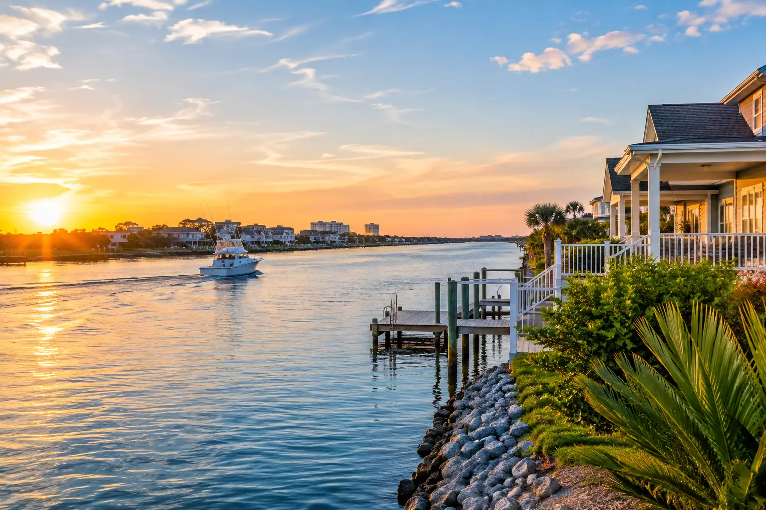 Living Near the Intracoastal Waterway in Myrtle Beach, SC