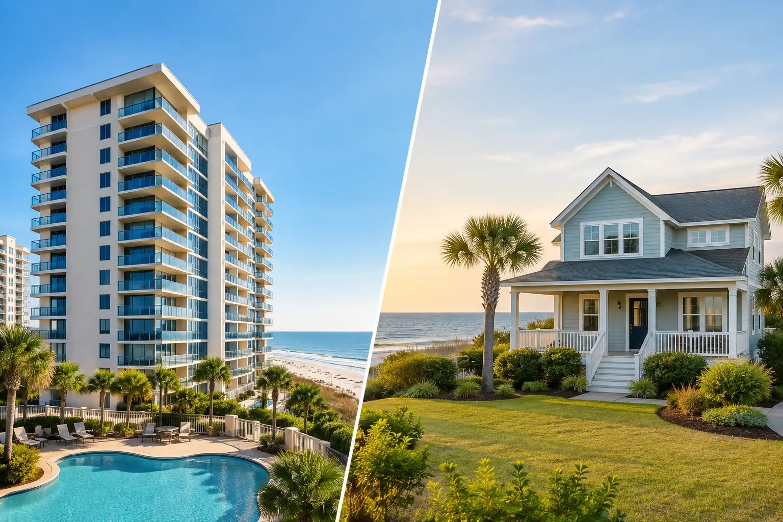 Myrtle Beach SC Condo vs House: Which Fits?